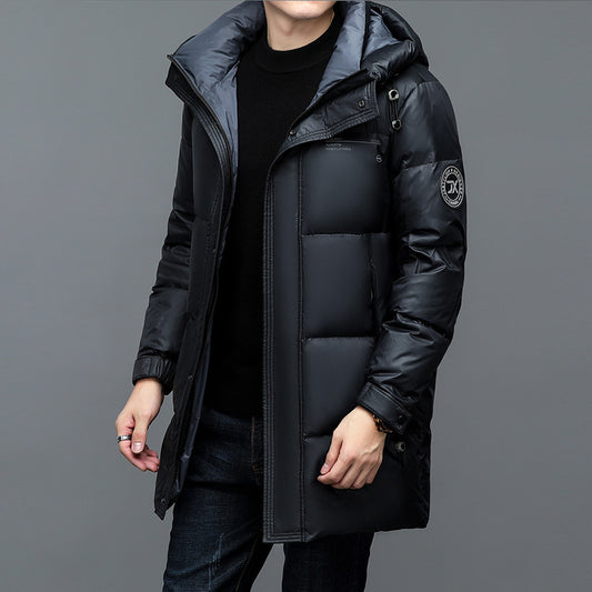 New Winter Men's Duck Down Warm Thick Casual Jacket